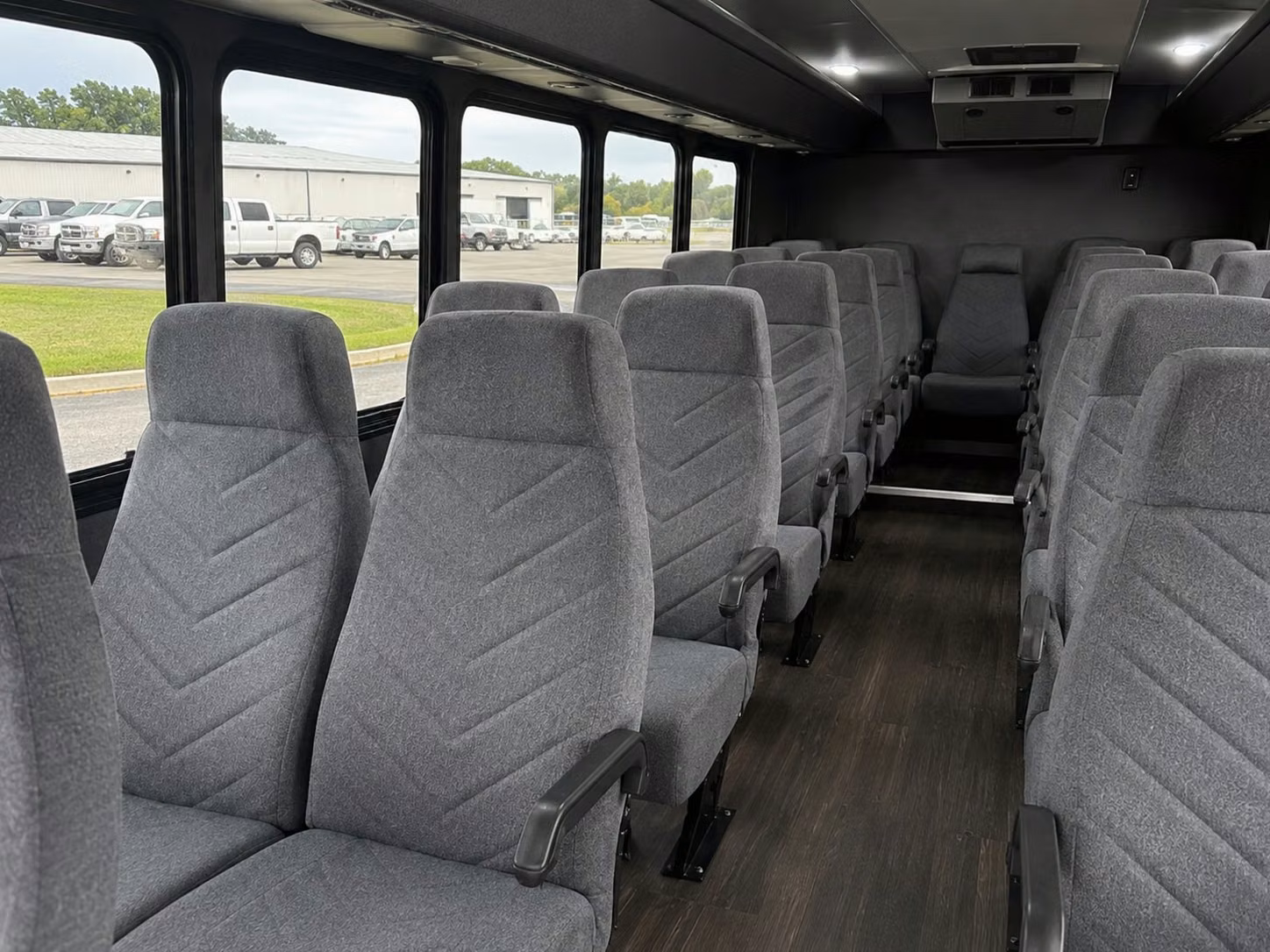 20 passenger minibus inside