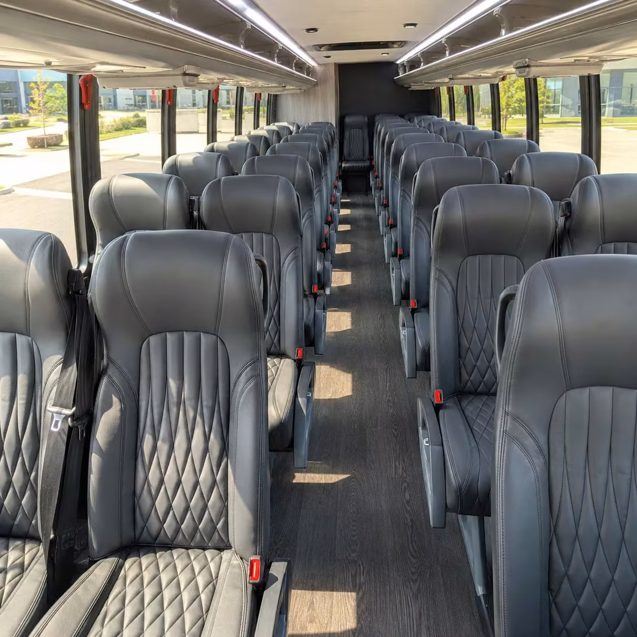 30 passenger minibus inside