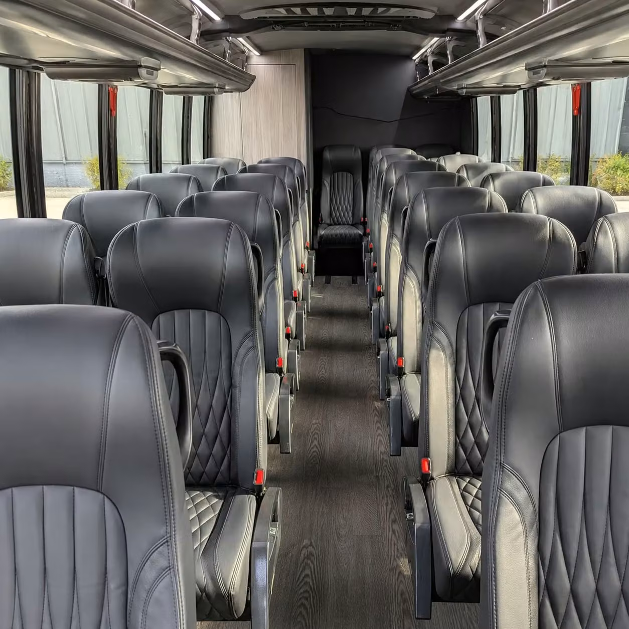 35 passenger minibus inside